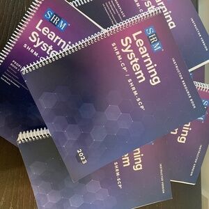 2023 SHRM LEARNING SYSTEM BOOKS Instructor edition!